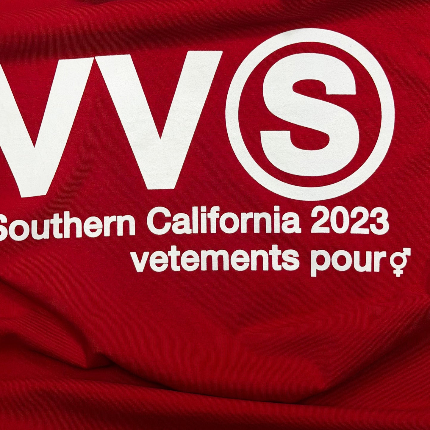 VVS Logo tee (RED)