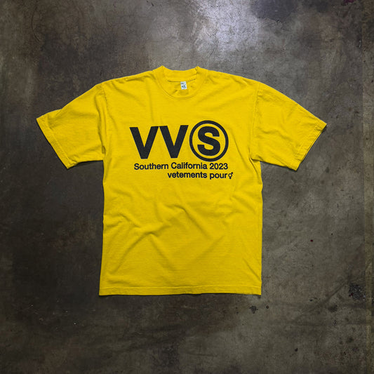 VVS Logo tee (YELLOW)
