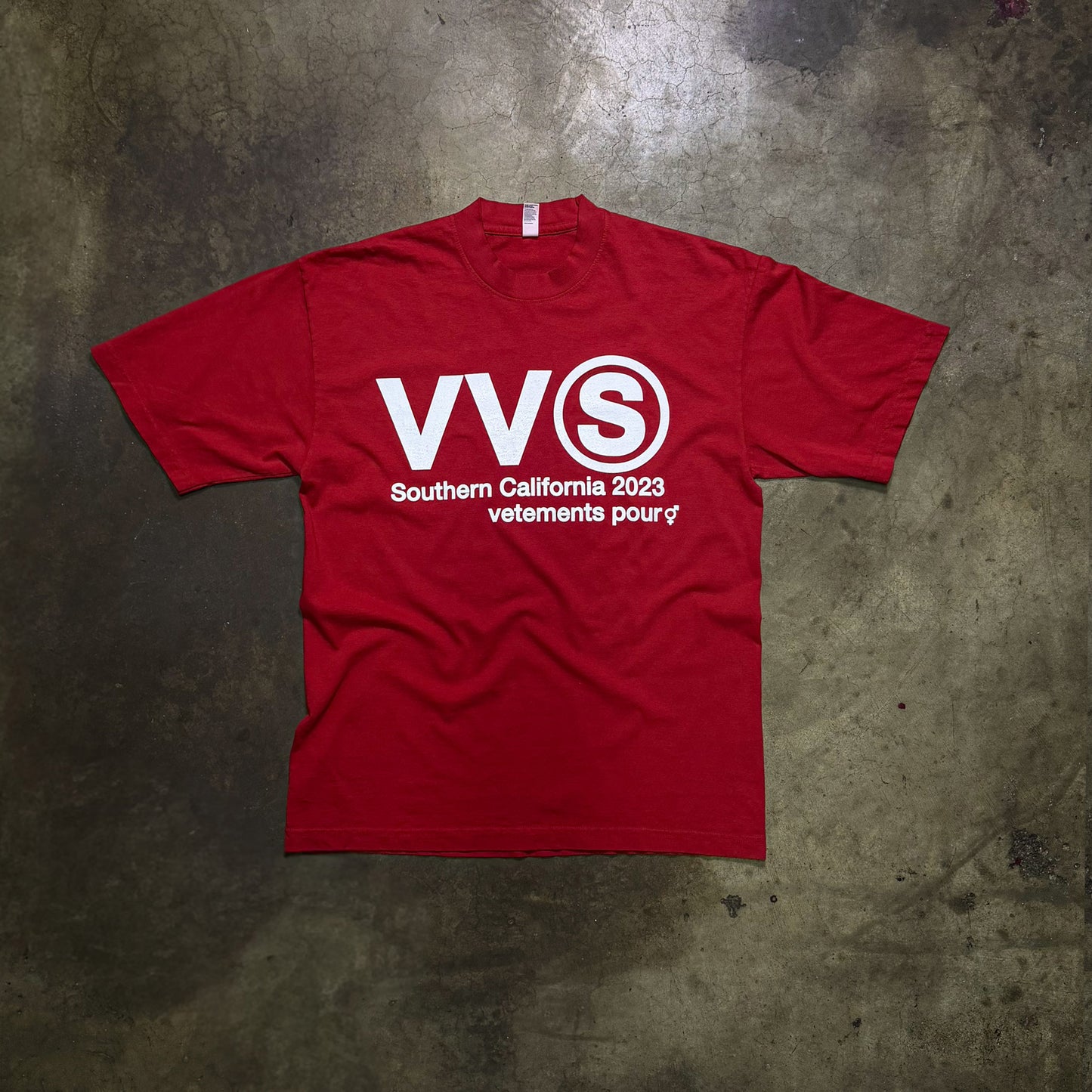 VVS Logo tee (RED)